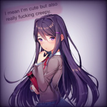  Yuri normal (Purple gradient background)