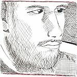 Download Beard Portrait Artistic PFP