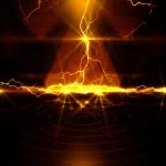 Abstract gold PFP