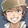 Anime character from Fire Emblem Awakening smiling playfully, featuring short hair and a hat, designed as a forum avatar or profile picture.