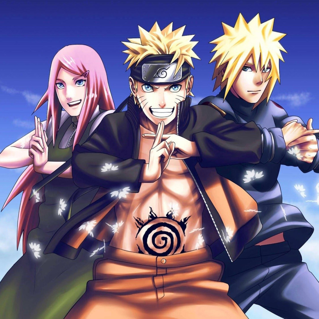 Naruto's parents by ZhangDing
