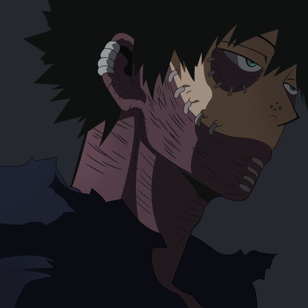 Download My Hero Academia Dabi (Boku No Hero Academia) Black Hair Scar ...