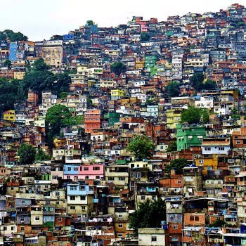  Slums in Favela, Brazil