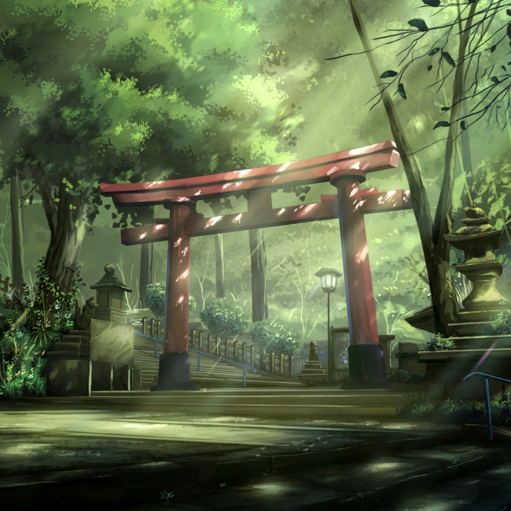 Anime Temple Pfp by NIK