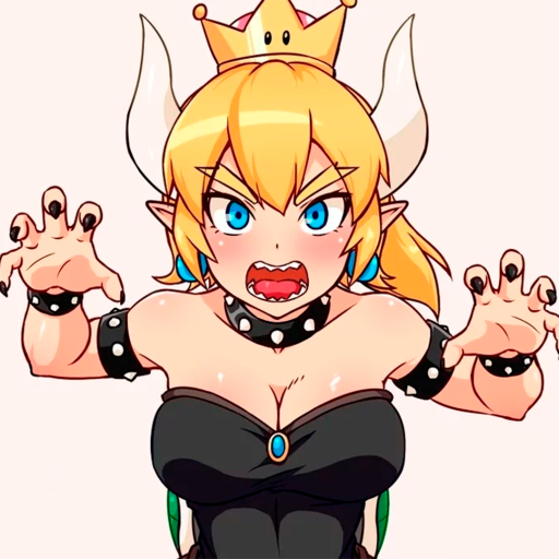 Bowsette Expression