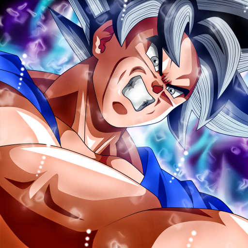 Anime Dragon Ball Super forum avatar/pfp: Ultra Instinct Goku shouting, silver hair, glowing blue aura, dynamic close-up profile-style image.