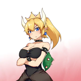 video game Bowsette PFP