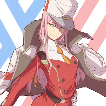 Zero Two (Darling in the FranXX) Anime Darling in the FranXX PFP