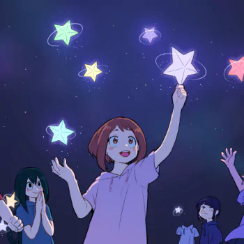 My Hero Academia Kyōka Jirō Tsuyu Asui Ochaco Uraraka Anime PFP
