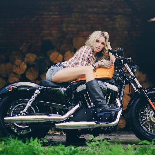 Girls & Motorcycles Pfp