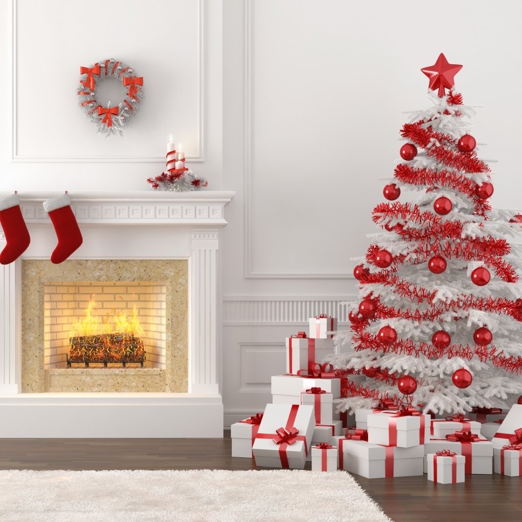 Download Fireplace Gift Christmas Ornaments Christmas Tree Christmas Holiday Christmas Fireplace PFP