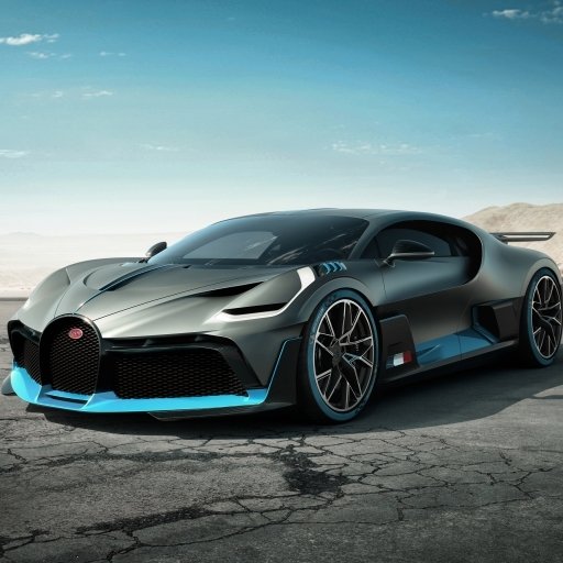 Download Silver Car Supercar Vehicle Car Bugatti Bugatti Divo PFP