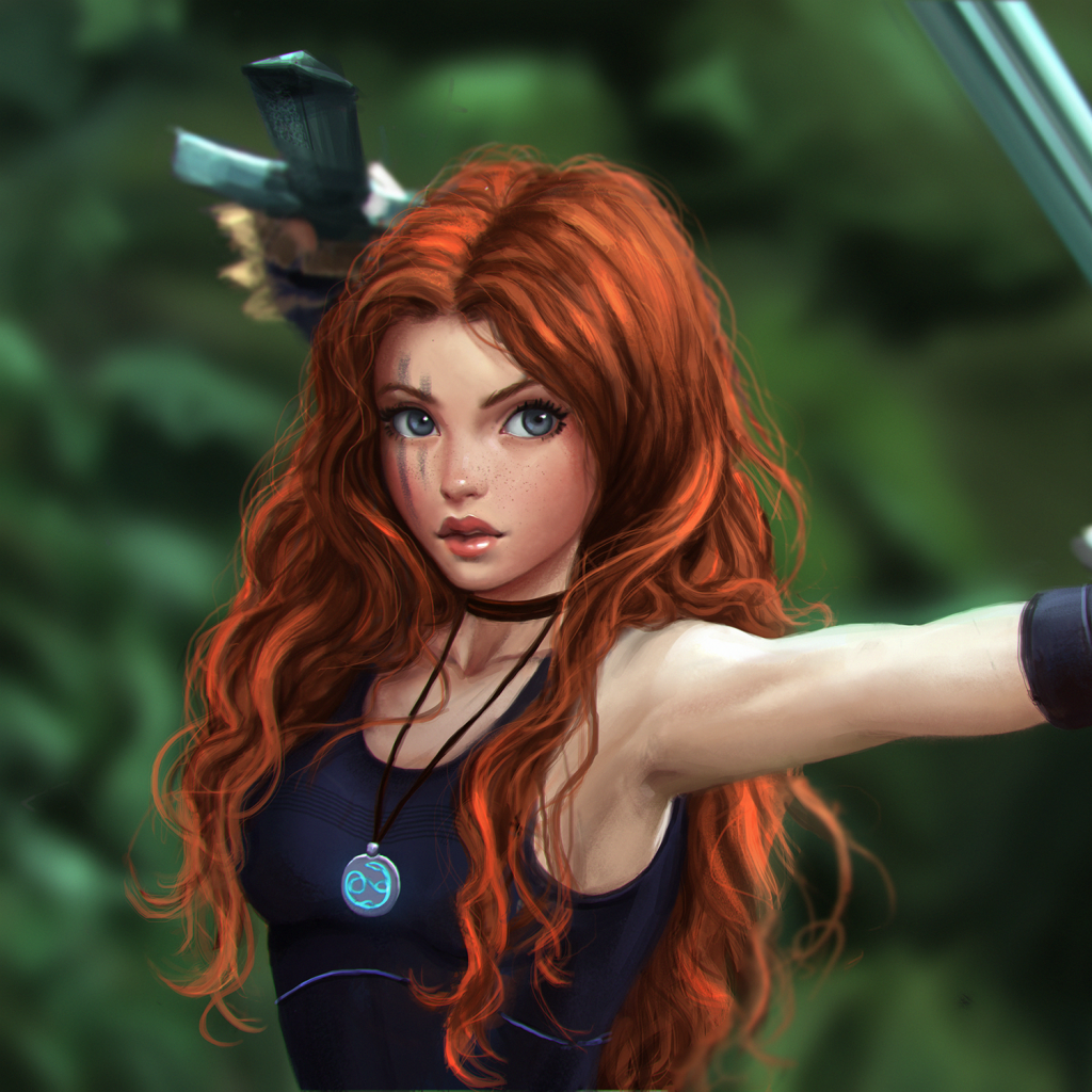 Fantasy Women Warrior Pfp by Chris Kim