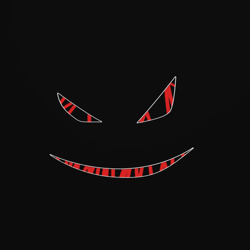 Download Black Minimalist Face Dark Artistic PFP