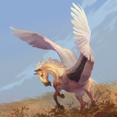 Fantasy Pegasus Pfp by NATAnatfan