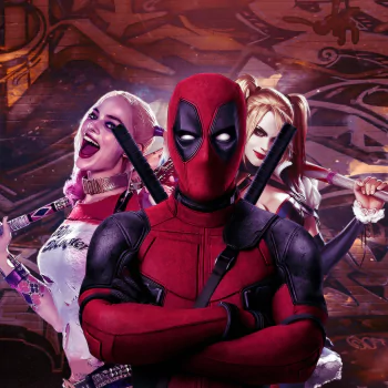 Harley Quinn Suicide Squad Deadpool movie crossover PFP