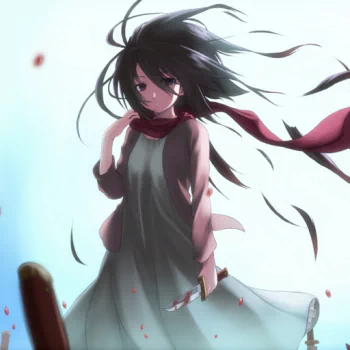  Mikasa Ackerman by 千国AKY (pixiv)