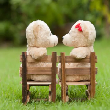 love teddy bear stuffed animal man made PFP
