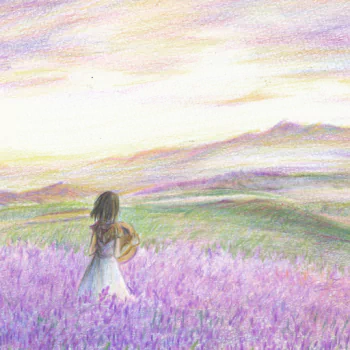 colorful landscape Anime Original anime landscape PFP