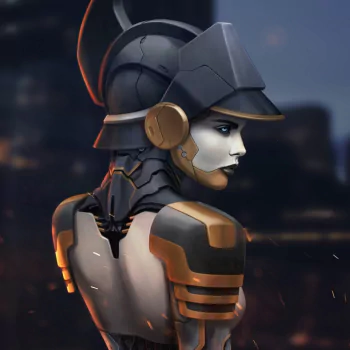cyborg Sci Fi PFP