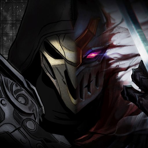 Download Zed (League Of Legends) Reaper (Overwatch) League Of Legends Overwatch Video Game Crossover PFP