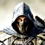 Forum avatar featuring a hooded, masked character from the video game The Elder Scrolls V: Skyrim, highlighting a mysterious and intense fantasy warrior theme.