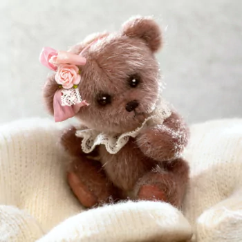 teddy bear cute hand man made stuffed animal PFP