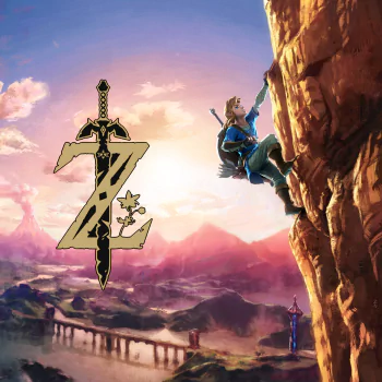  The Legend of Zelda: Breath of the Wild - with logo