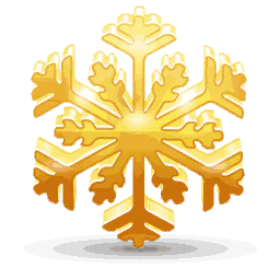artistic snowflake PFP