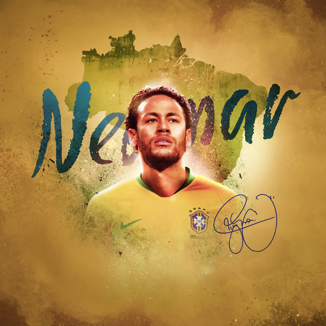 Neymar da Silva Santos Júnior by Emilio Sansolini