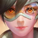 Tracer As Cadet Oxton Overwatch 4K Wallpaper • GamePhD