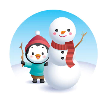 artistic snowman PFP
