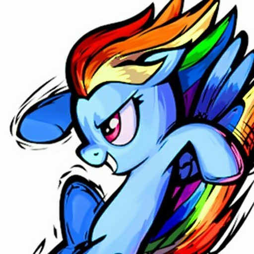 Download Rainbow Dash TV Show My Little Pony: Friendship Is Magic PFP