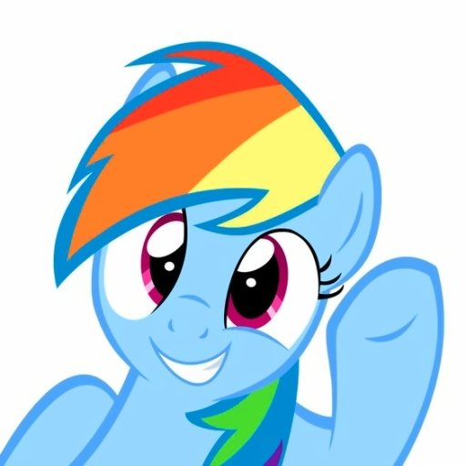 Download Rainbow Dash TV Show My Little Pony: Friendship Is Magic PFP
