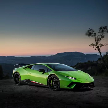 green car supercar car Lamborghini Lamborghini Huracan vehicle Lamborghini Huracan Performante PFP