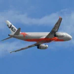  Jetstar A320 Over Sydney Airport