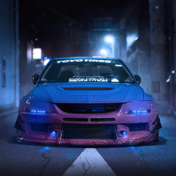 JDM tuning vehicle car Mitsubishi Mitsubishi Lancer Evolution PFP