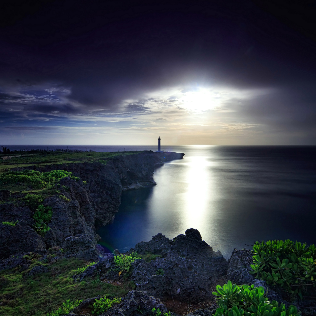 Lighthouse on the Coast of Japan