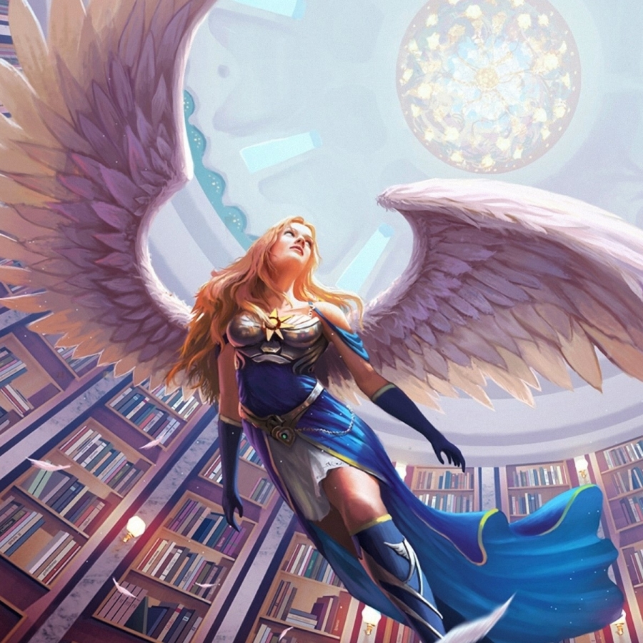 Fantasy Angel Pfp by Edli Akolli