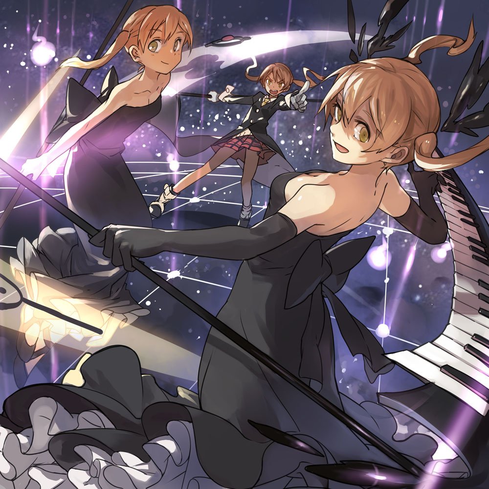 Download Twintails Skirt Dress Soul Evans Soul Eater Maka Albarn Anime PFP