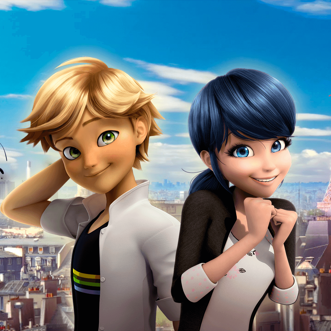 Download Miraculous Ladybug Adrien Agreste Marinette Dupain-Cheng TV Show  PFP