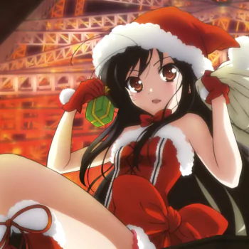 Christmas Accel World Haruyuki Arita Kuroyukihime (Accel World) Anime anime christmas PFP