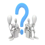 Abstract question mark PFP
