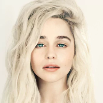 green eyes English face actress blonde Emilia Clarke Celebrity PFP