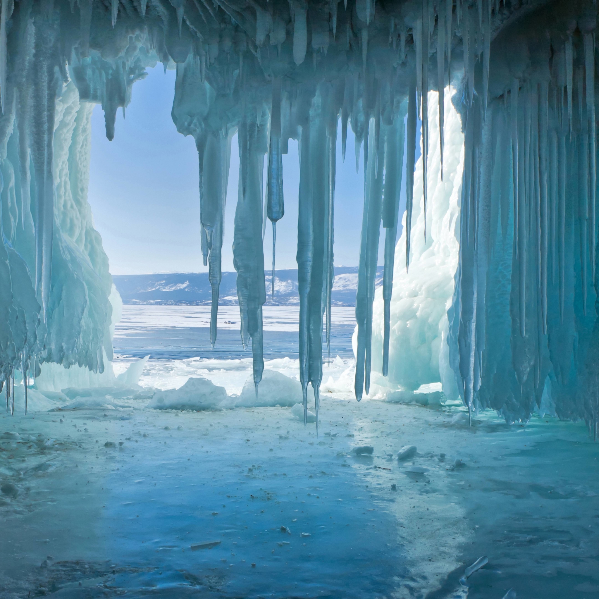 Icy Ocean Cave