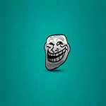 Comic troll face PFP