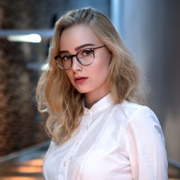 Download Glasses Blonde Model Woman  PFP