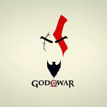 minimalist God of War video game Minimalist Gaming PFP