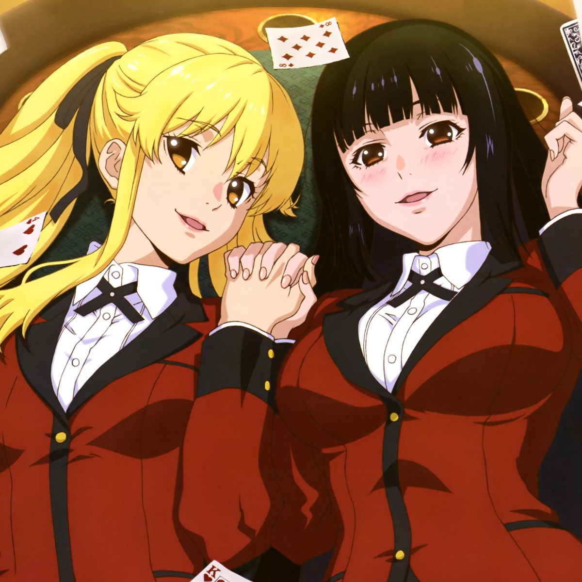 Download Meari Saotome Yumeko Jabami Anime Kakegurui PFP