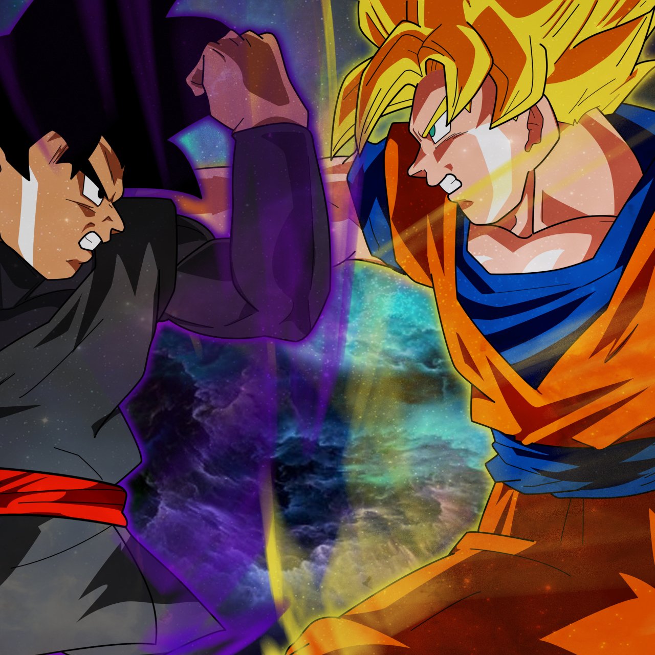 Black VS Goku pfp - Avatar Abyss